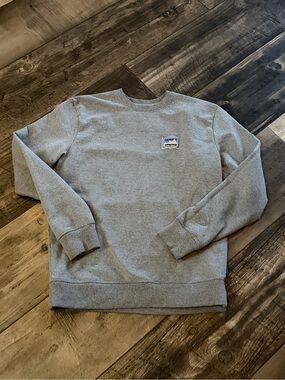 Patagonia Light Gray Crewneck Sweatshirt Size Medium